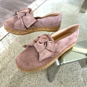 Never worn, super cute suede espadrille made in Spain